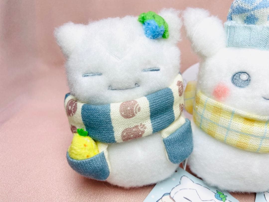 新品タグ付き　ポケモン ゆきだるま ピカチュウ ヤドン カビゴン　4体セット