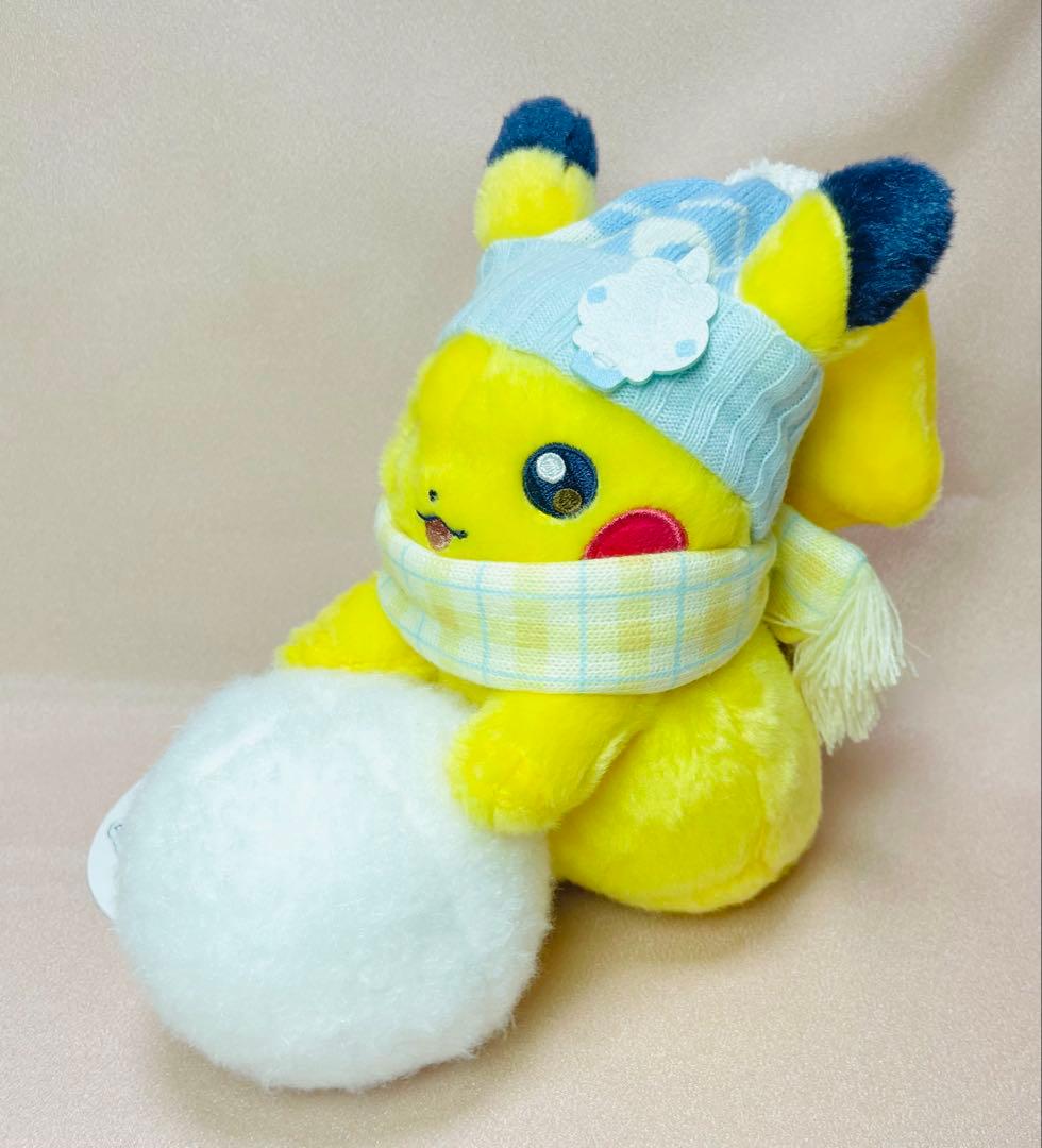 新品タグ付き　ポケモン ゆきだるま ピカチュウ ヤドン カビゴン　4体セット