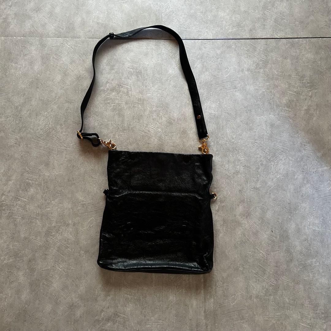 バッグ tory burch grunge shoulder bag y2k black