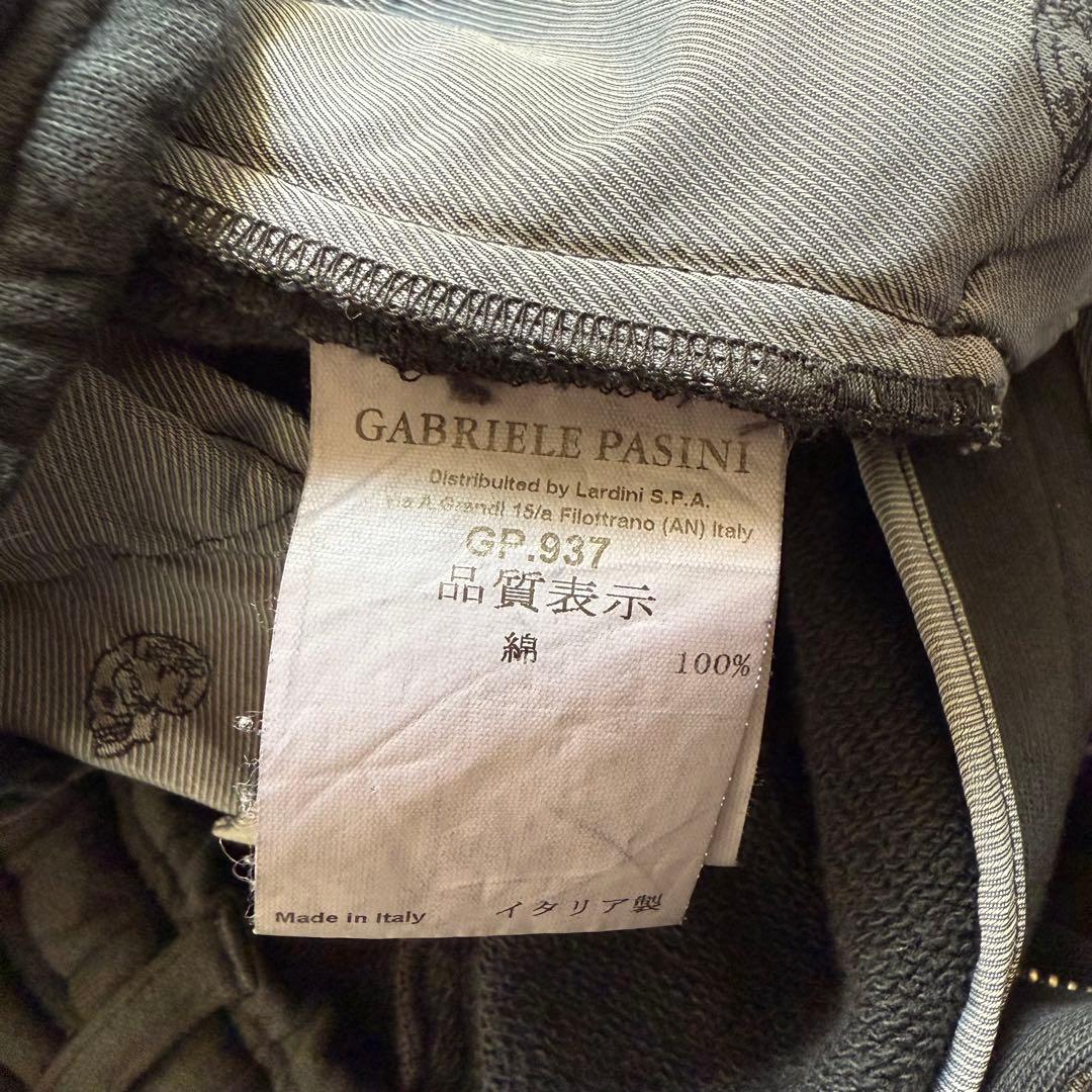 【極美品】ガブリエレ パジーニ サルエル パンツ ブラック 48 イタリア製