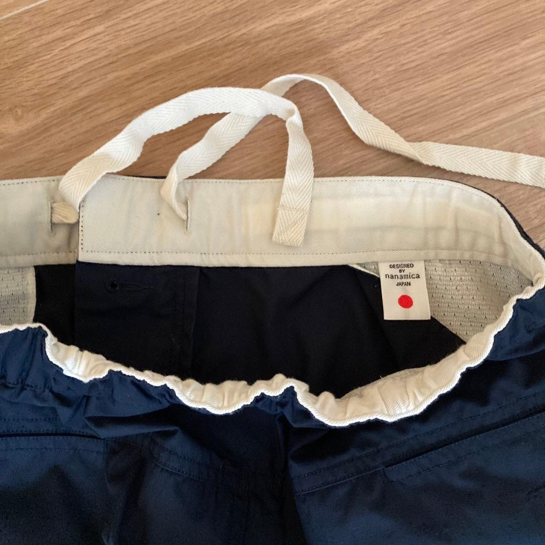 nanamica ワークパンツ SUCS406 ネイビー