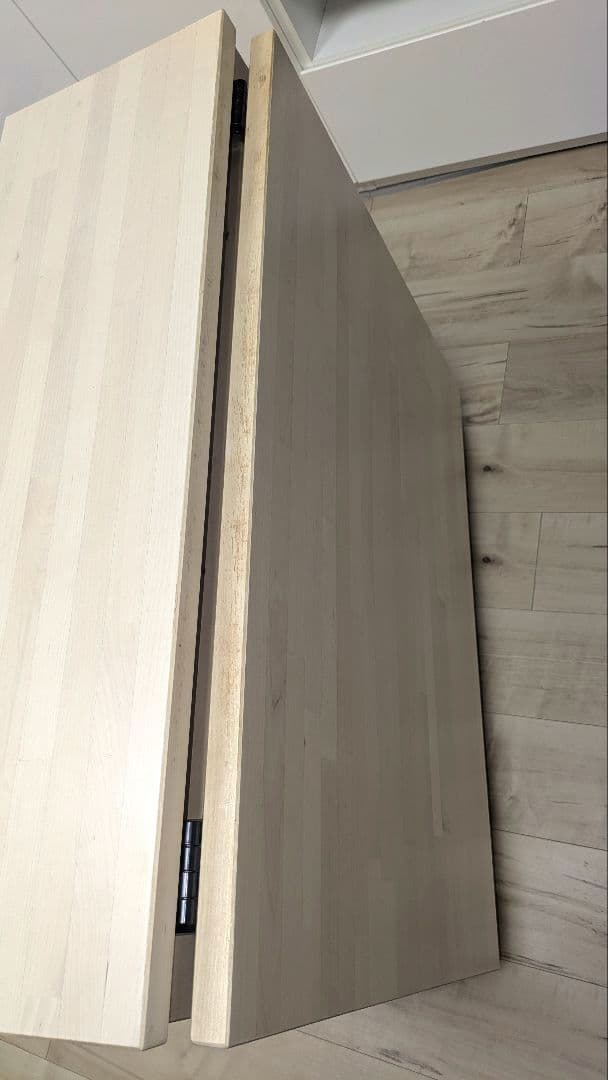 【美品】【廃盤品】【早い者勝ちです。】IKEA NORDEN折りたたみテーブル