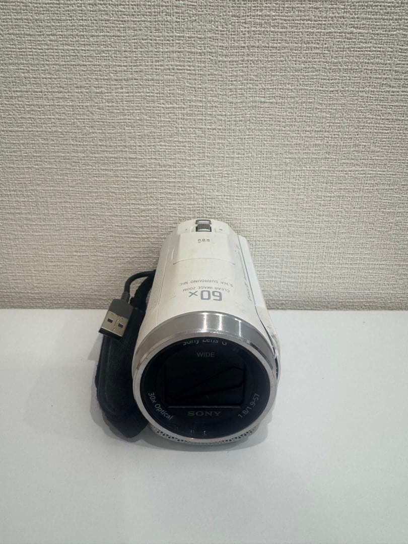 SONY HDR-CX680 ホワイト 60倍ズーム　ジャンク品