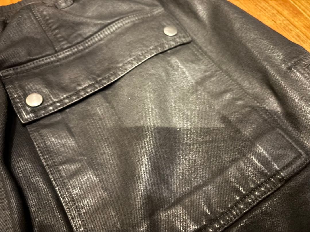 希少 RICK OWENS BAUHAUS POD BLACK WAX 48