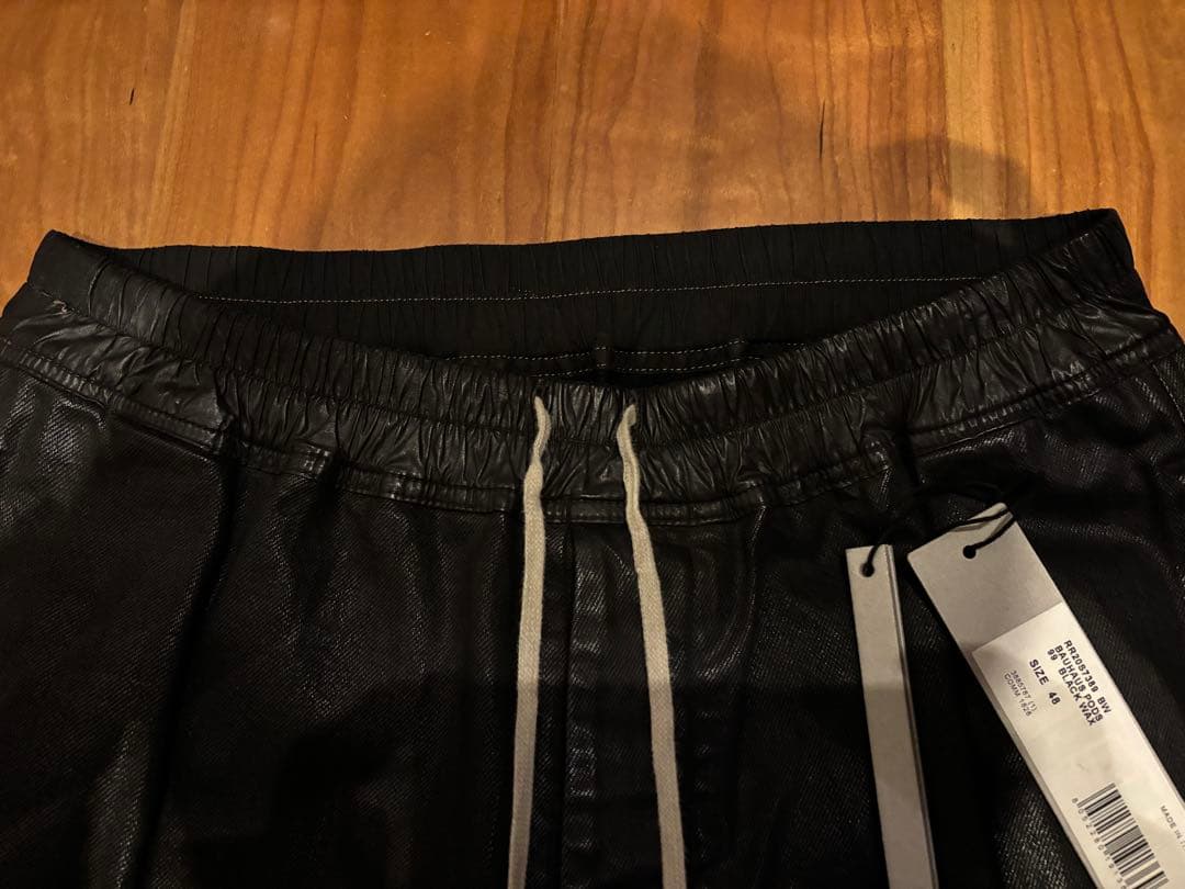 希少 RICK OWENS BAUHAUS POD BLACK WAX 48