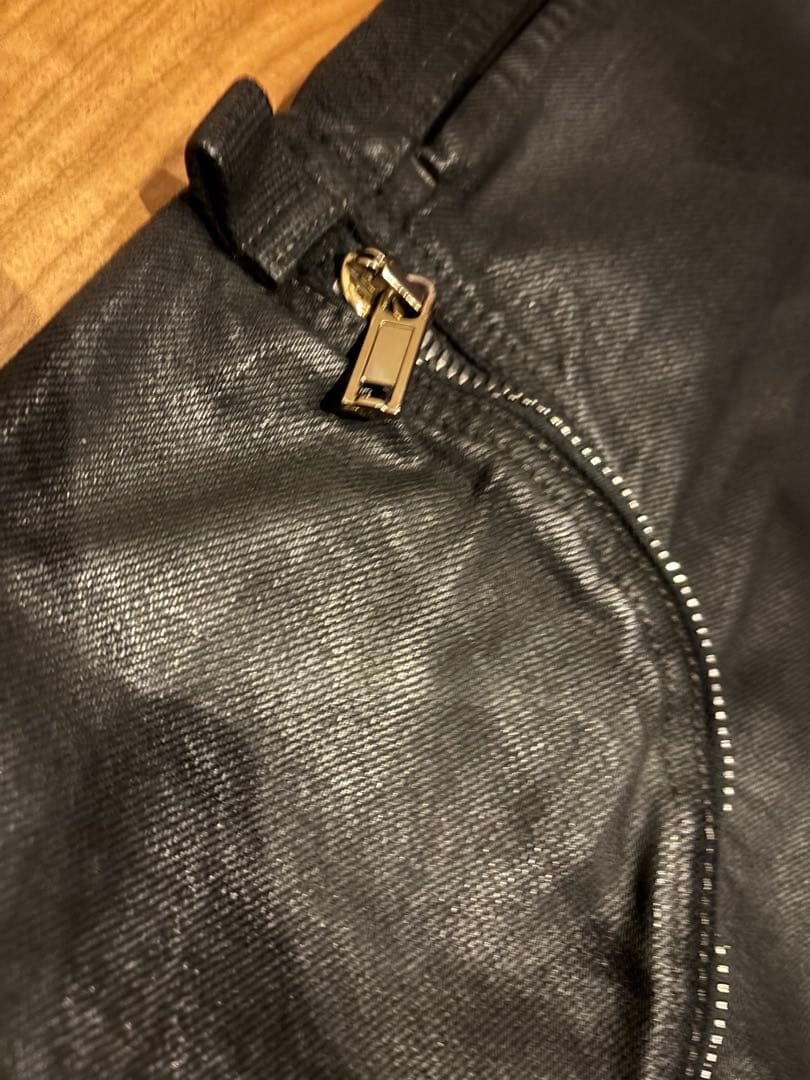 希少 RICK OWENS BAUHAUS POD BLACK WAX 48