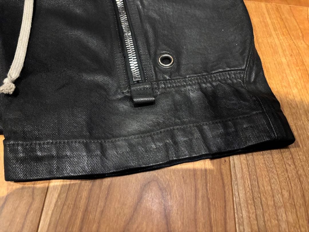 希少 RICK OWENS BAUHAUS POD BLACK WAX 48