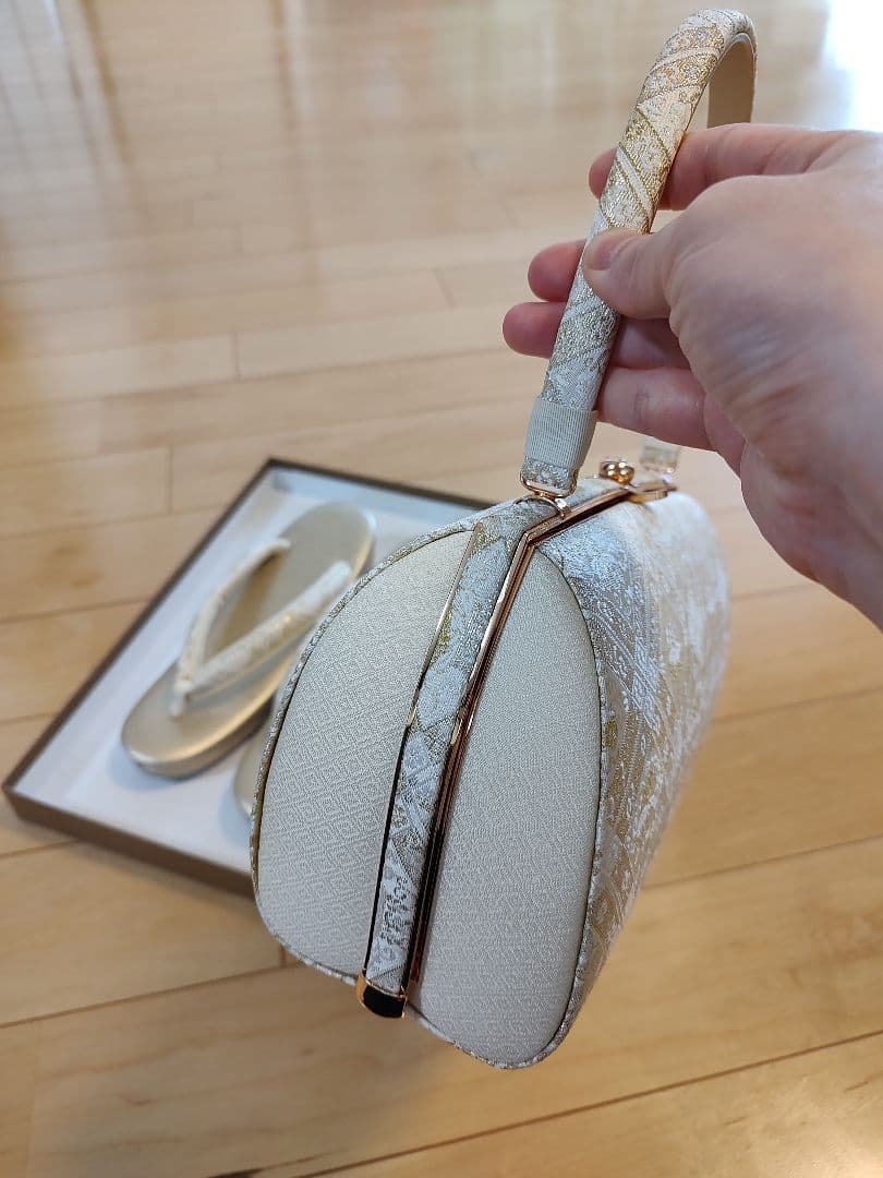 yukari8en☆礼装　和装バッグ 草履セット　和装バッグと草履セット