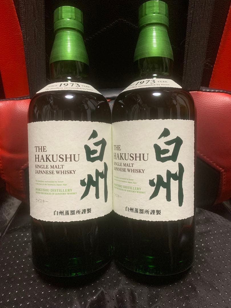 サントリー シングルモルト ウイスキー 白州　700ml 2本セット