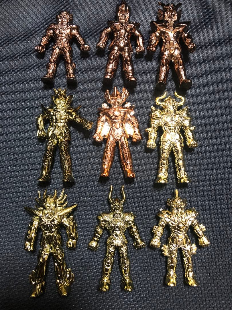 希少 1987 食玩 聖闘士星矢 フィギュア 星矢大集合 バンダイ 不二家