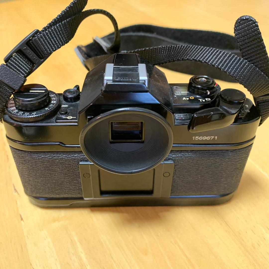 【値下げしました】Canon A-1 フィルム一眼レフFD35-70mm 取説付