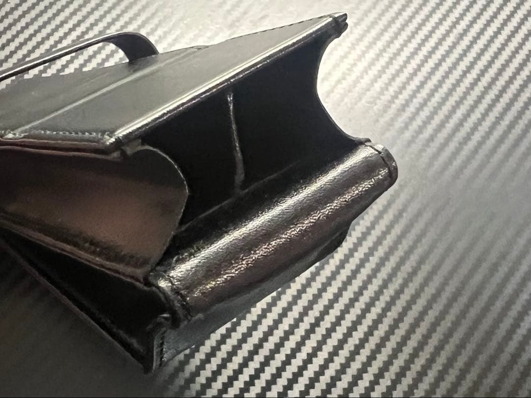 未使用に近い モンブラン ペンケース シエナ 2本差し ブラック