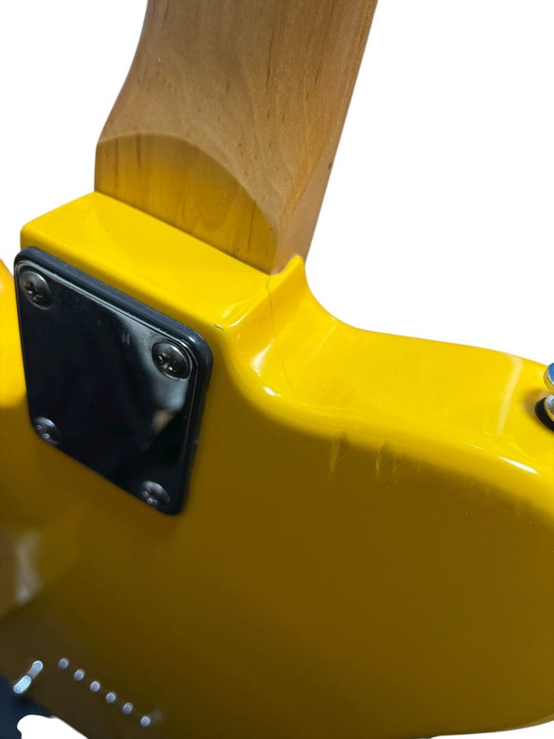 PLAYTECH プレイテック　テレキャスター　エレキギター　イエロー