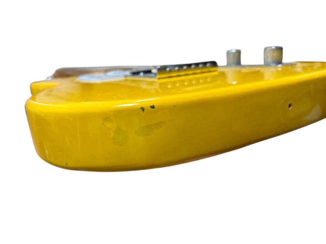 PLAYTECH プレイテック　テレキャスター　エレキギター　イエロー