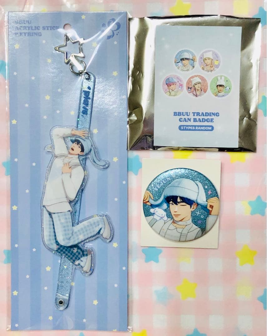 PLAVE イェジュン アクリルスティックキーリング バッジセット PLBBUU