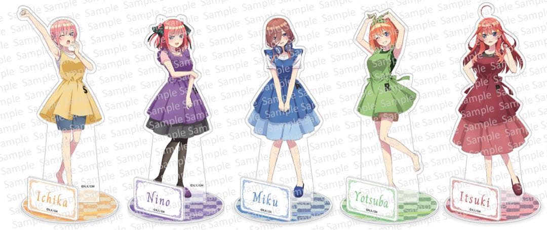 五等分の花嫁　シャープ　コラボアクスタ　中野五月