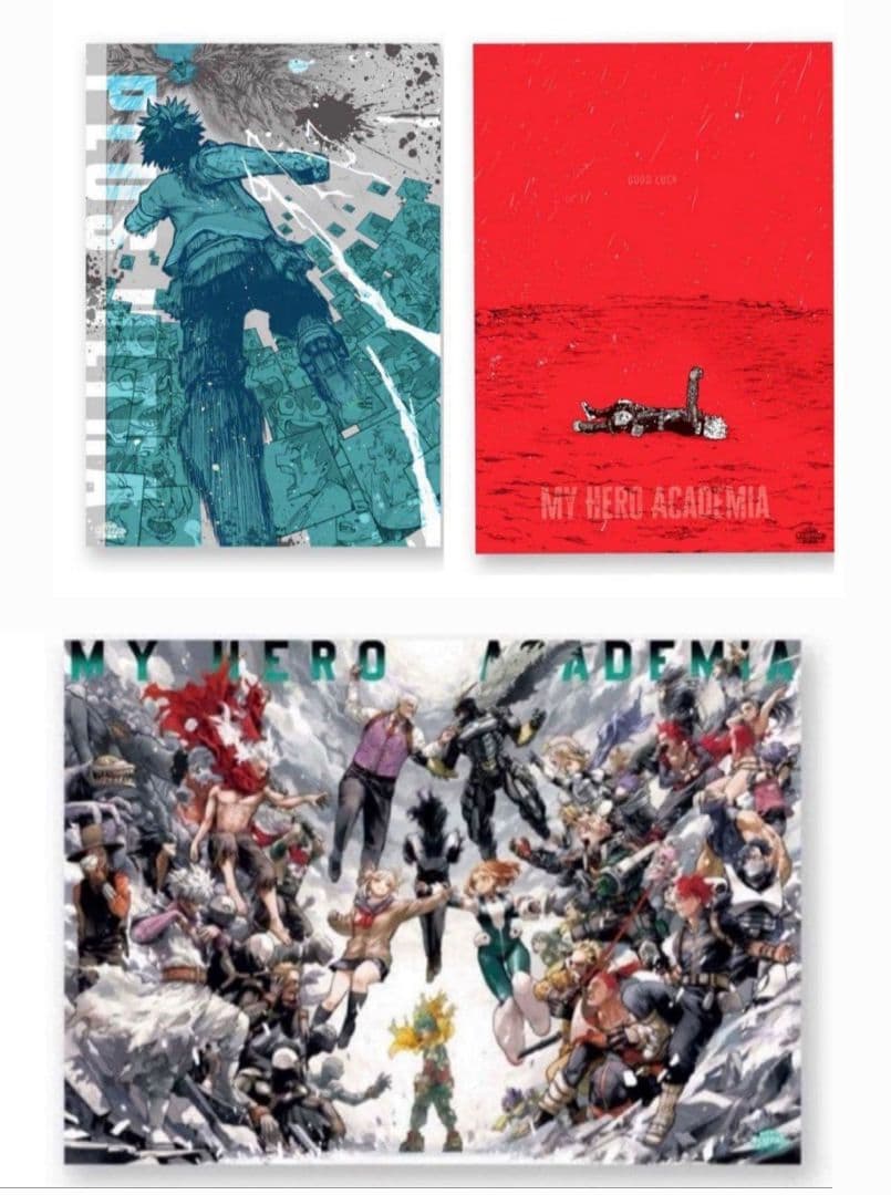 ヒロアカ 原画展 ポスターセット