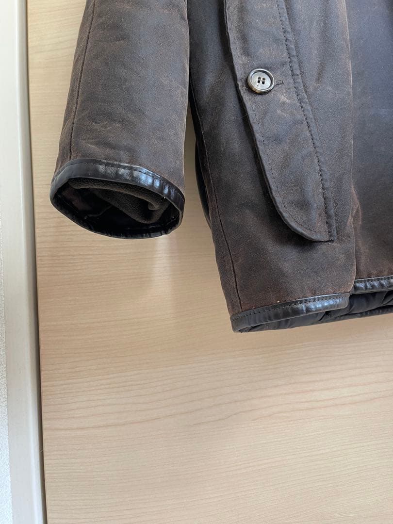 Barbour フード付きジャケット ダークブラウン　ビューチャンプXL