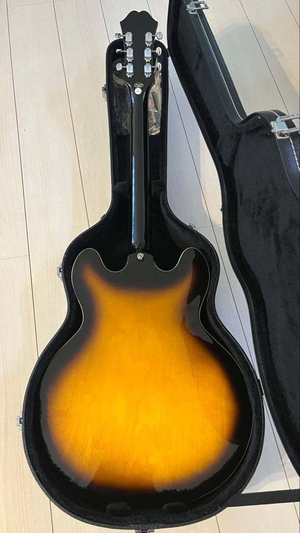 エピフォン カジノ Epiphone Casino ケース付き エレアコ