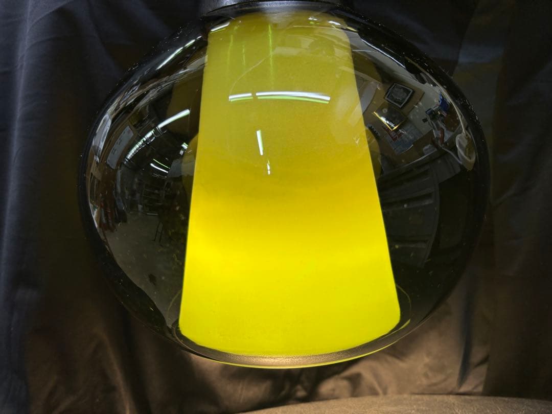 National ガラス製ペンダントライト 70年代物 レトロ ヴィンテージ