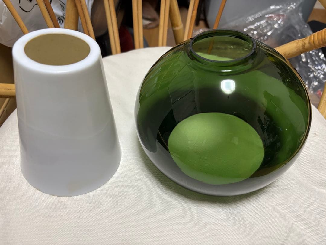 National ガラス製ペンダントライト 70年代物 レトロ ヴィンテージ