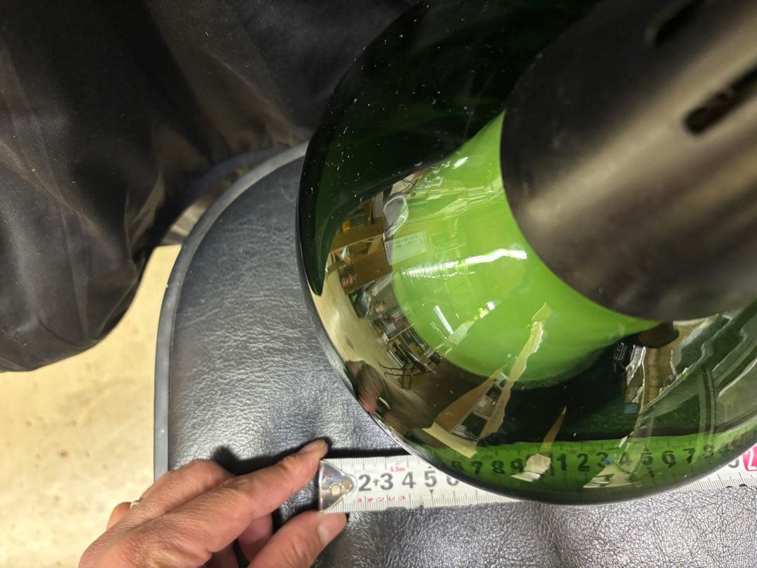 National ガラス製ペンダントライト 70年代物 レトロ ヴィンテージ