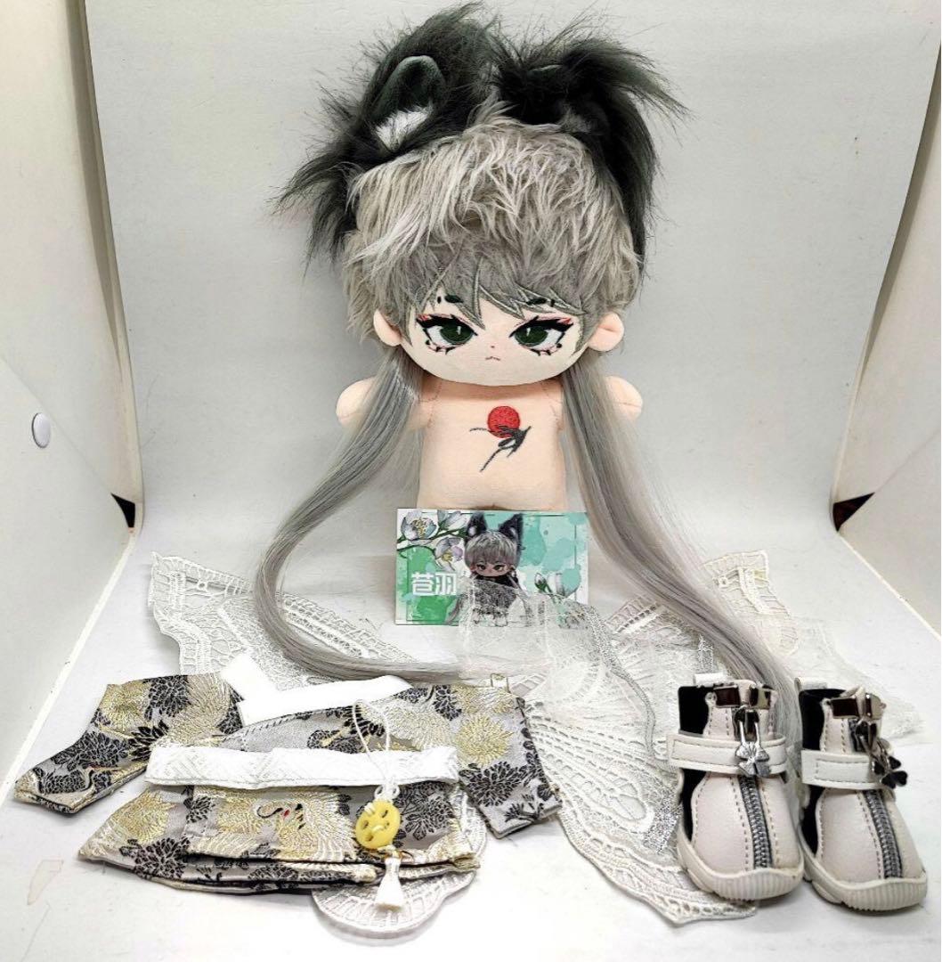 激レア　天使 & 悪魔　上質ぬいぐるみ　ペア2体　本体+衣装　羽根取り外し可能