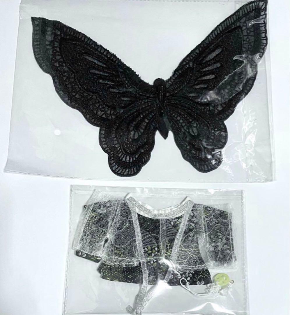 激レア　天使 & 悪魔　上質ぬいぐるみ　ペア2体　本体+衣装　羽根取り外し可能