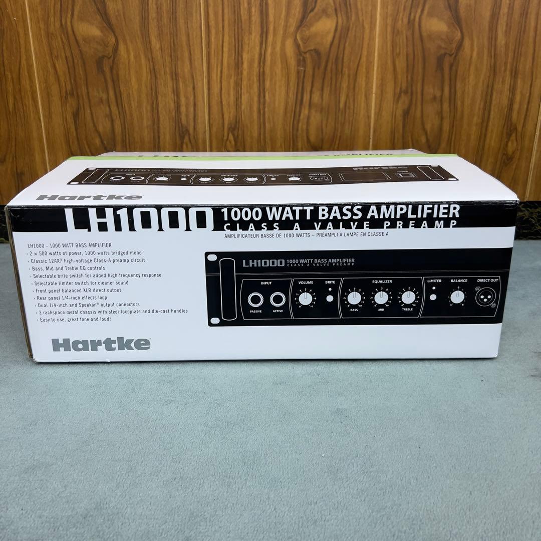 ❶Hartke LH1000 ベースアンプ ❷❸スピーカー❹ラック同時ご購入