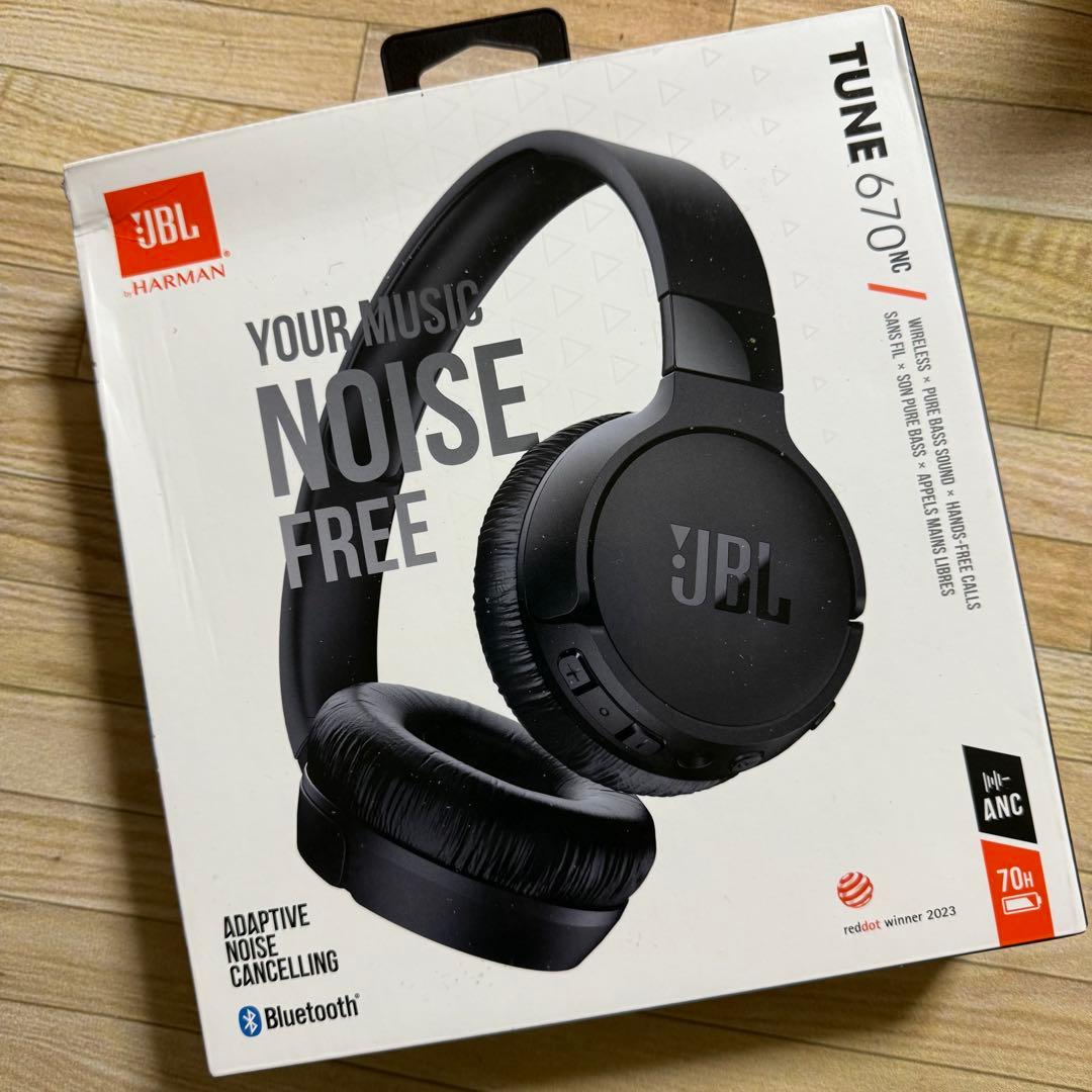 入手困難　JBL TUNE 670NC ワイヤレスヘッドホン ブラック