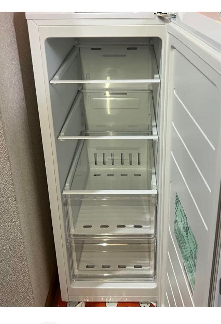 超美品　アイリスオーヤマ　スリム冷蔵庫 80L IRSN-8A-W ホワイト