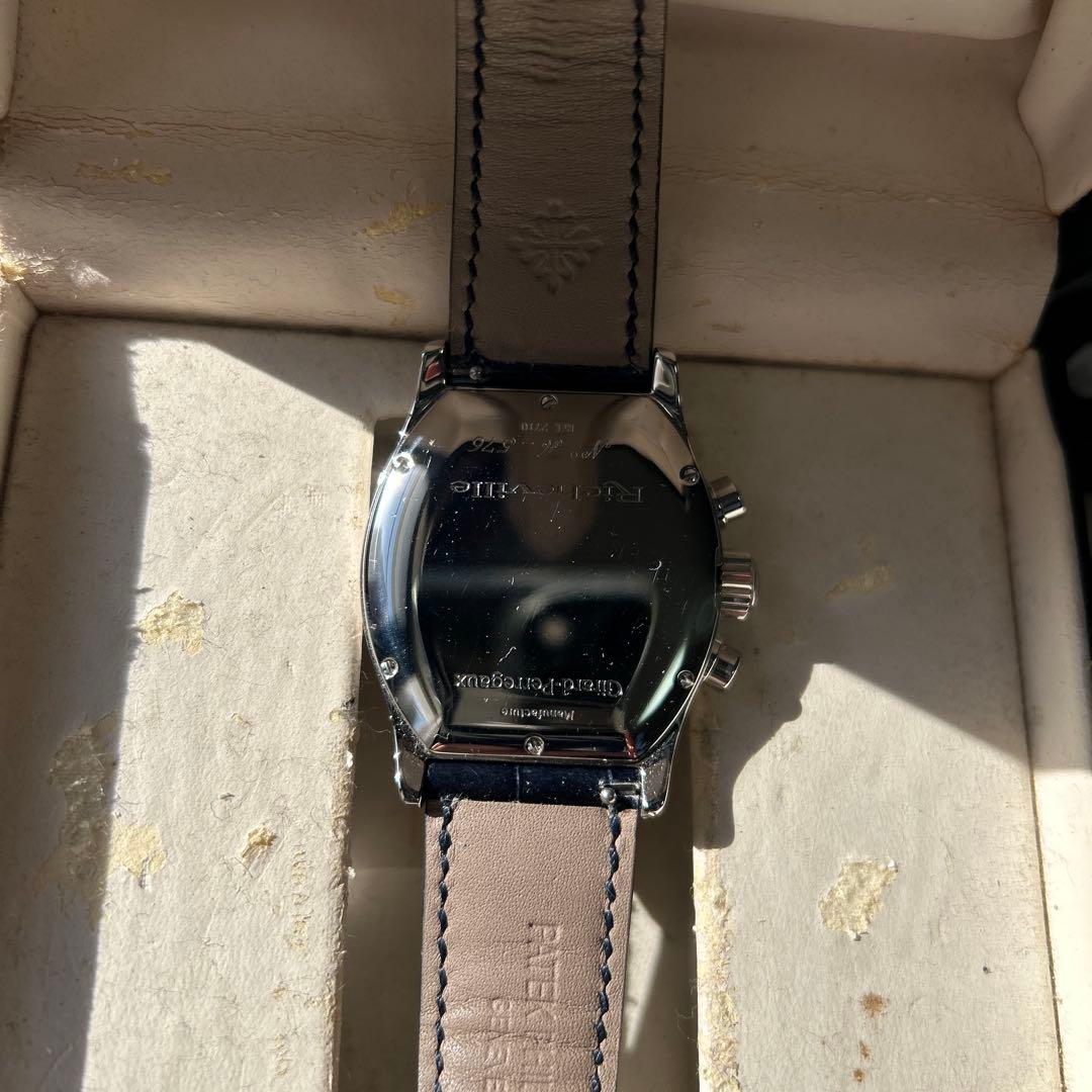 リシュビル　クロノグラフ 手巻き時計　2年保証有り