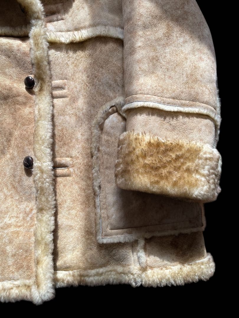 COOPER USA製 ムートンコート