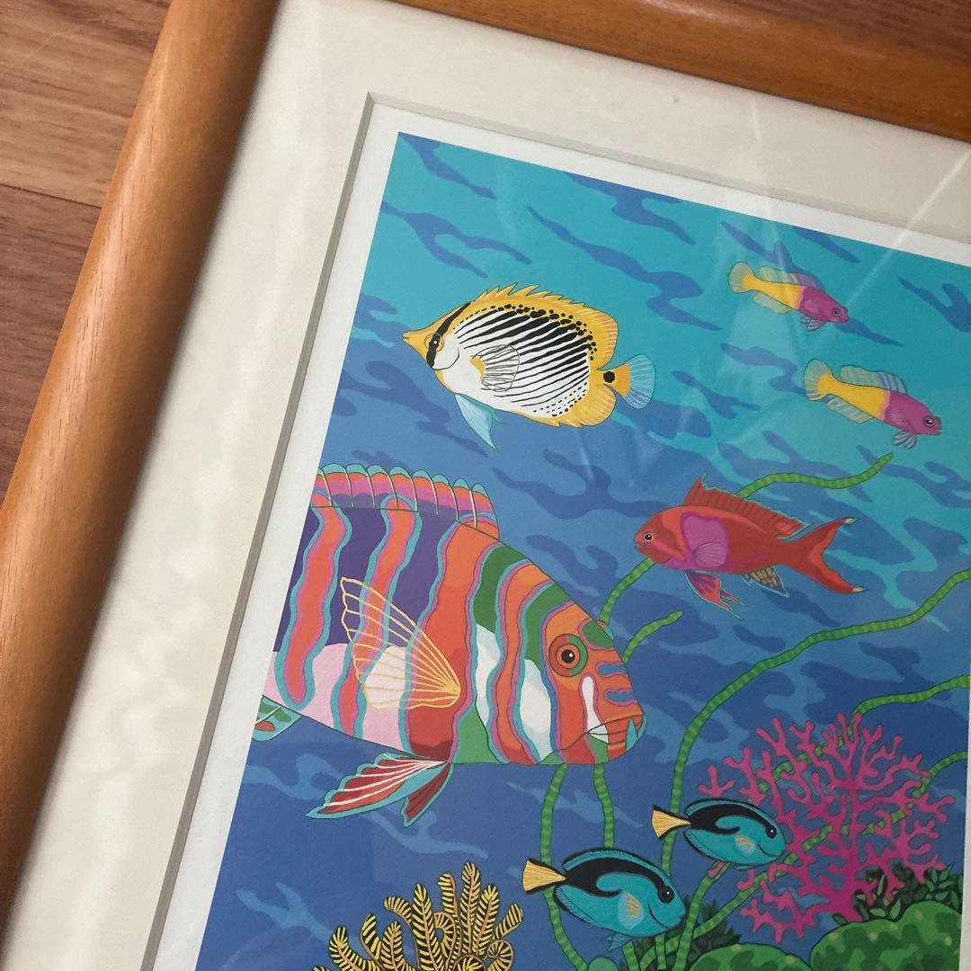 貴重　本人サイン David Ashe シルクスクリーン