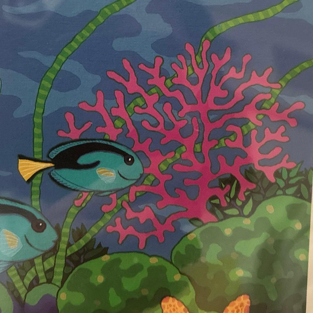 貴重　本人サイン David Ashe シルクスクリーン