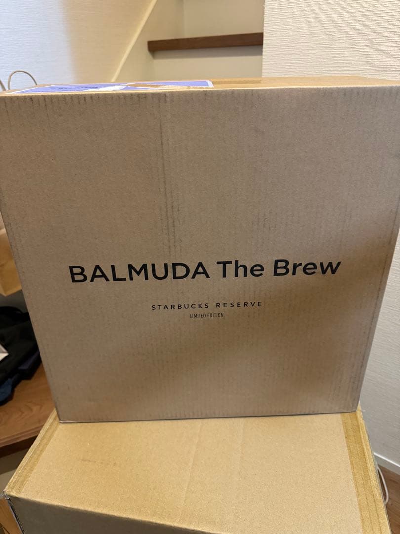 【新品未開封】バルミューダ ブリュー スターバックスコラボ コーヒーメーカー
