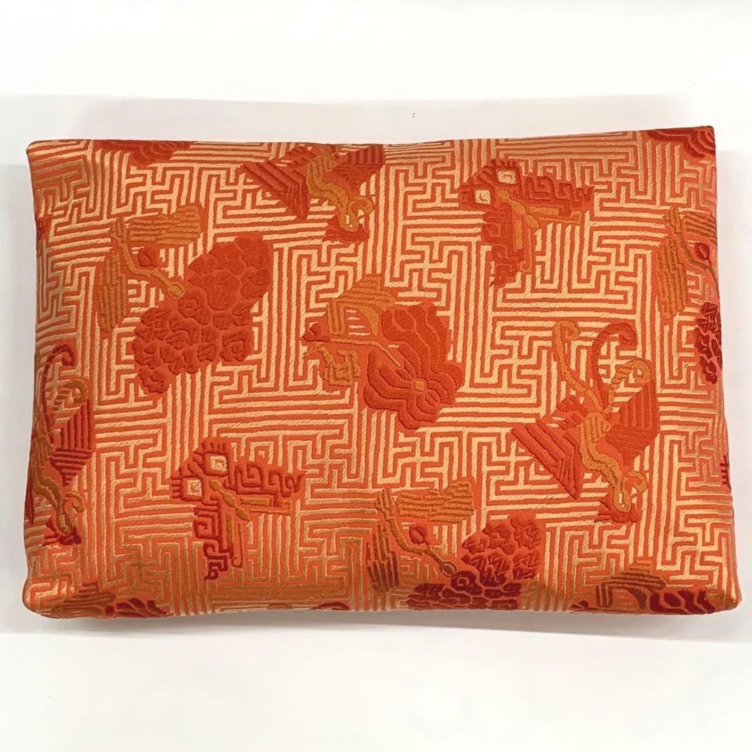 【数寄屋袋2    特選上　さや型鳳凰】正絹