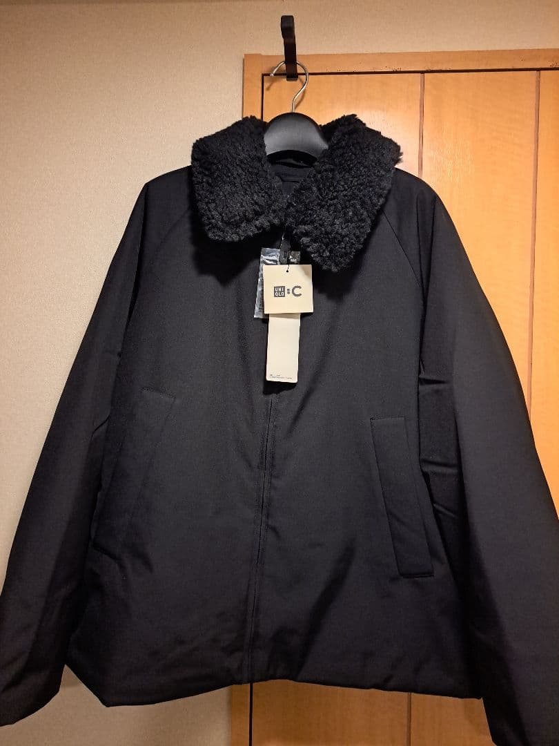 ユニクロC パフテックジャケット ブラック L 新品タグ付き
