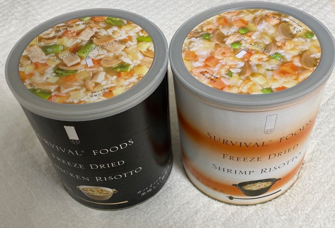 サバイバルフーズ「大缶」洋風とり雑炊 洋風えび雑炊　非常食