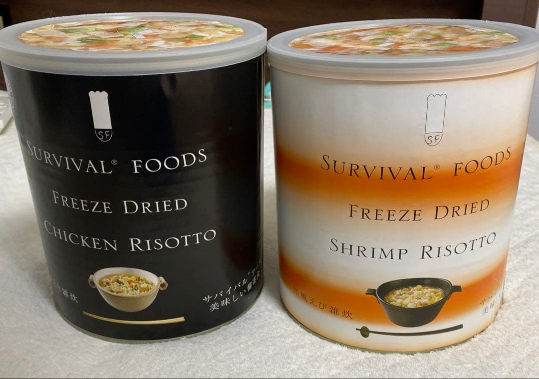 サバイバルフーズ「大缶」洋風とり雑炊 洋風えび雑炊　非常食