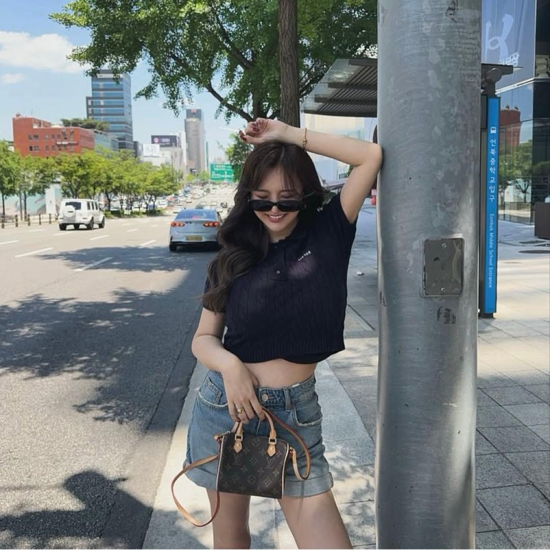 トップス The toe HERALD SHORT SLEEVE POLO KNIT