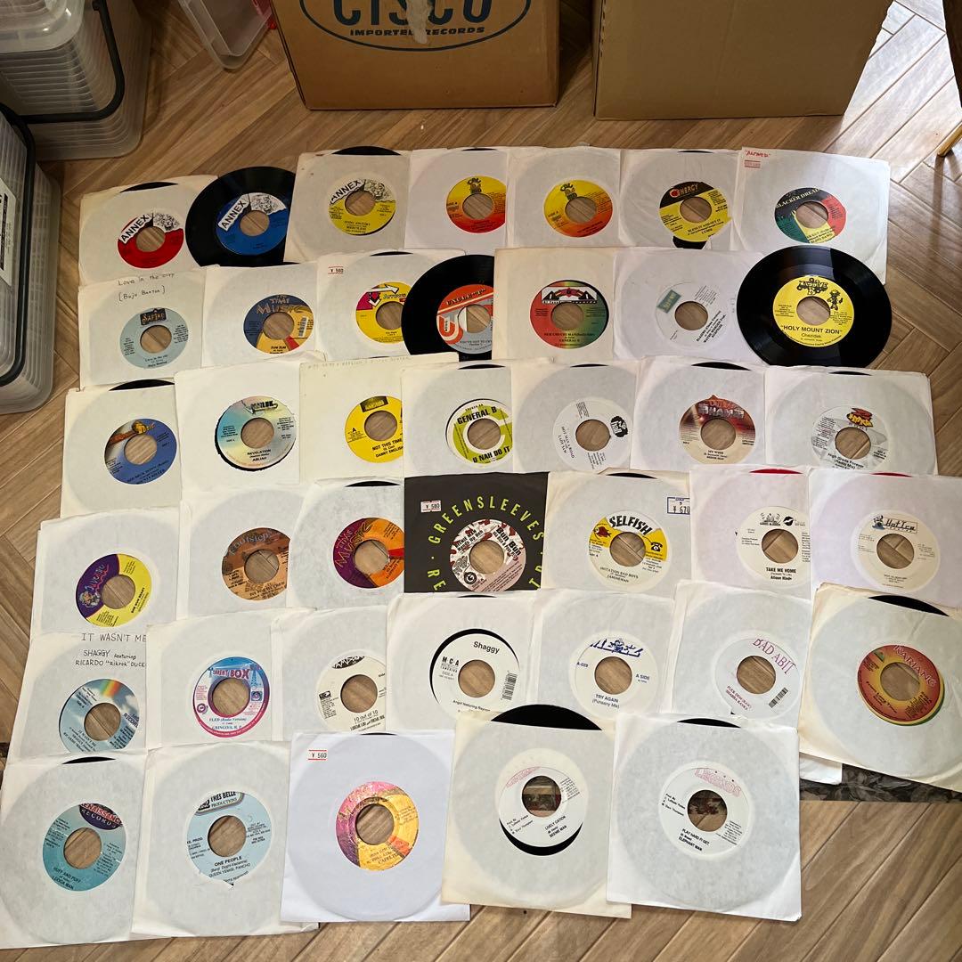 247枚！レゲエ　7インチレコード　まとめ売り　no.2