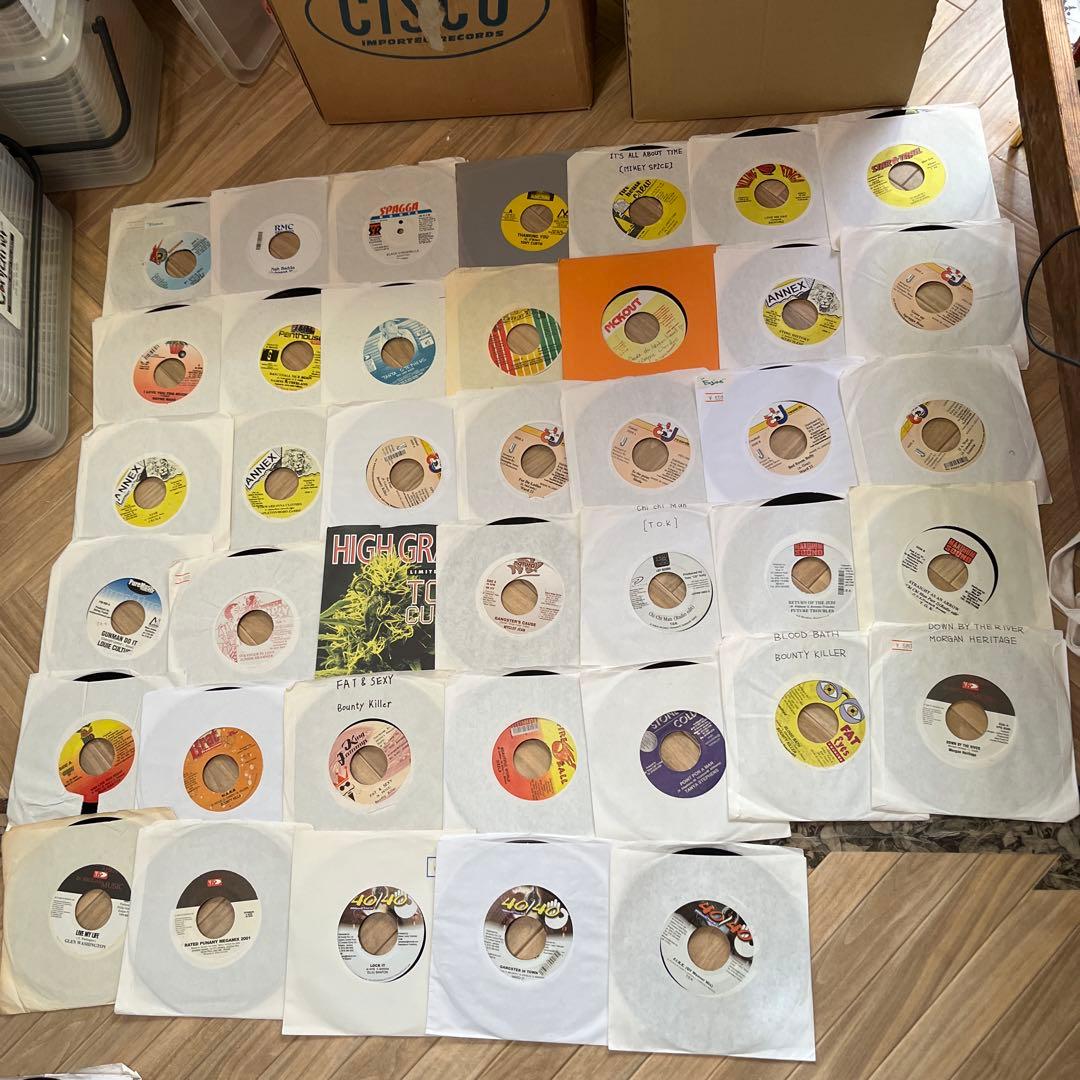 247枚！レゲエ　7インチレコード　まとめ売り　no.2