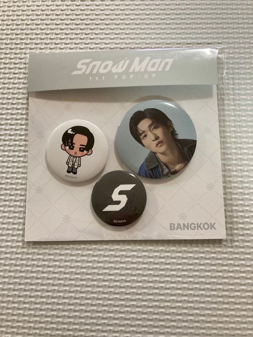 【Man】popupバンコク限定 缶バッジセット7人セット