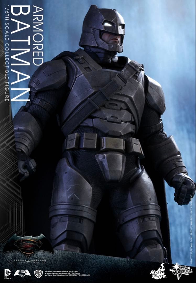 【極美品】 アーマード・バットマン　ジャスティスの誕生　ホットトイズ