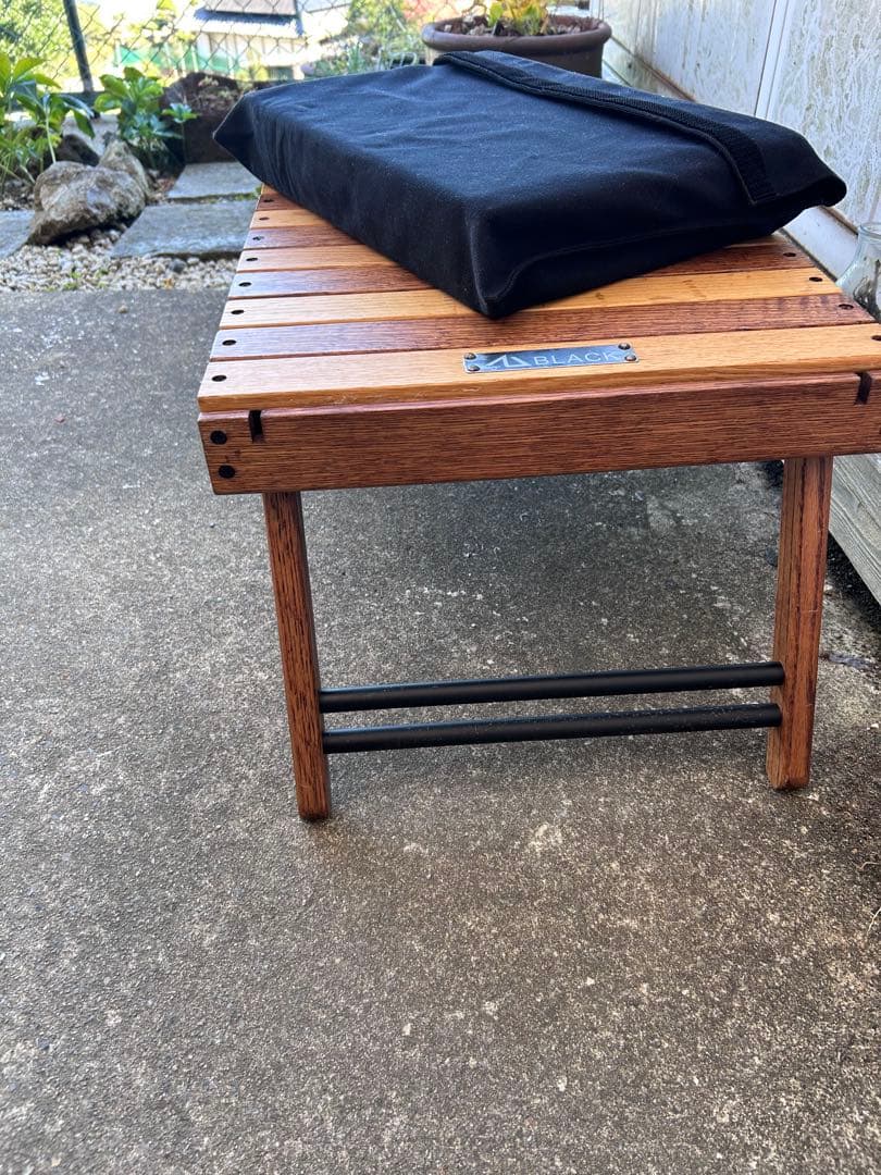 ブラックデザイン ハレテーブル アイアンプレート