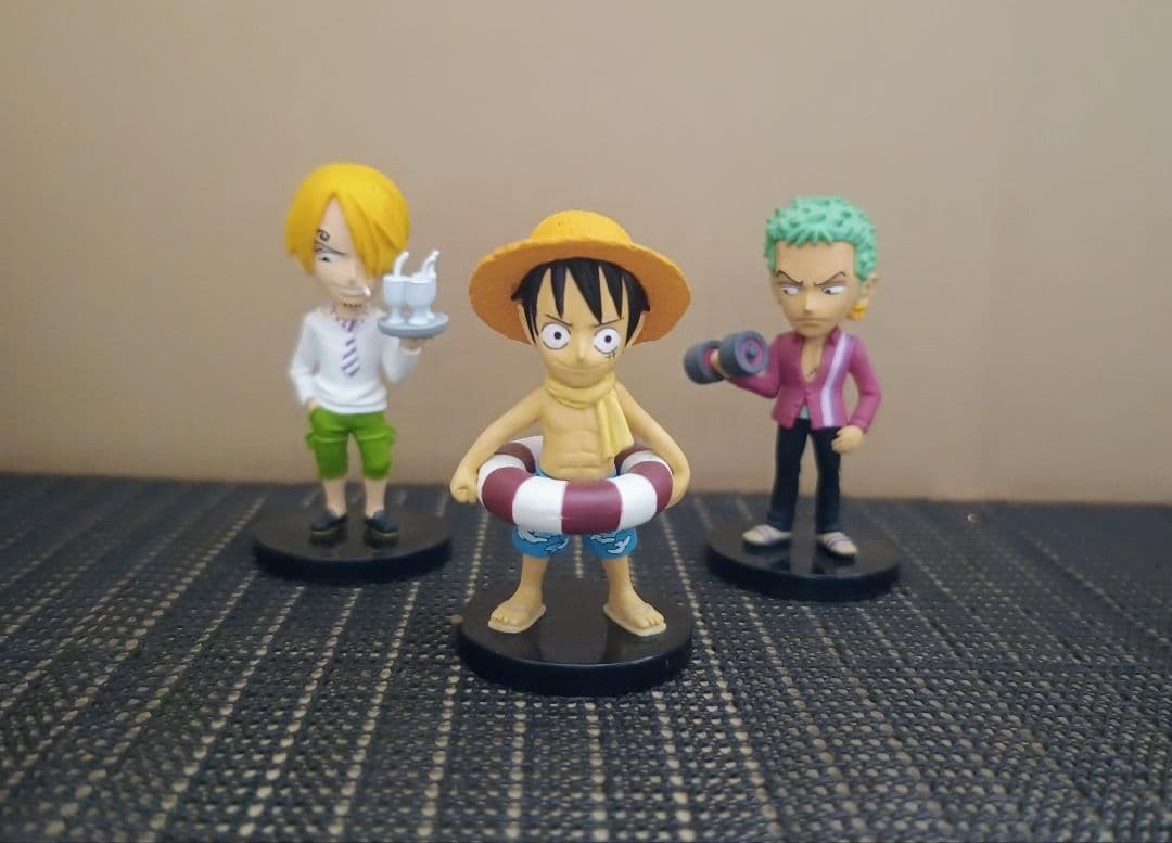 ワーコレ　ストロングワールド　麦わらの一味　船上服　ワンピース　　フィギュア