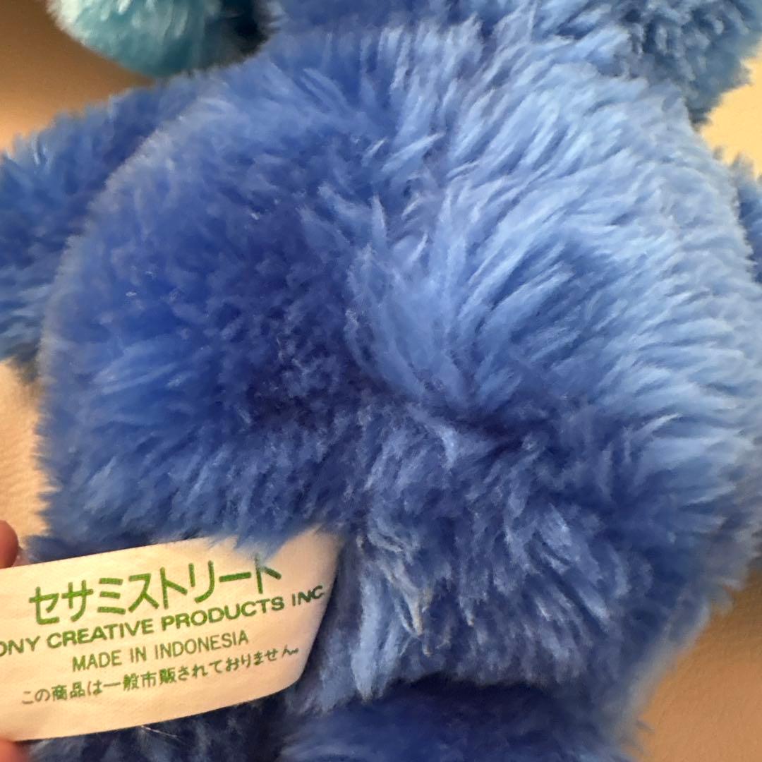 【平成レトロ】エルモ クッキーモンスター ヘリーモンスター ぬいぐるみセット