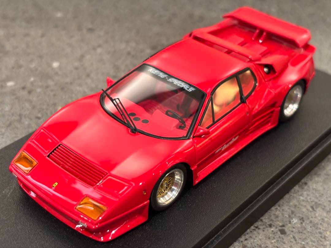 フェラーリ512BBケーニッヒ　１／43 アイドロン　メイクアップ