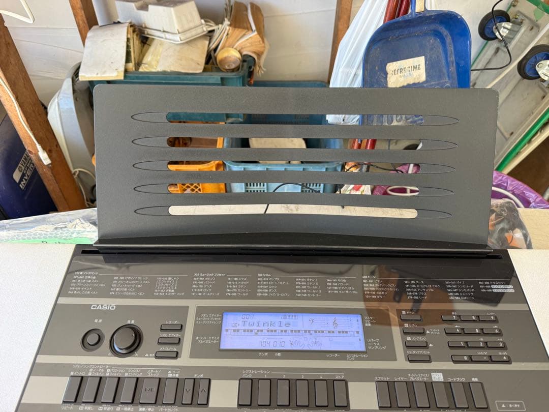 Yamaha WK-220 ホワイトキーボード